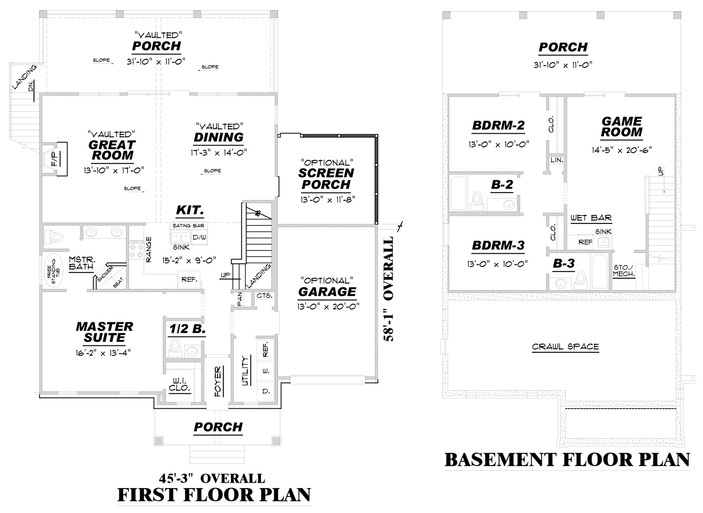 The Hideaway Floorplan