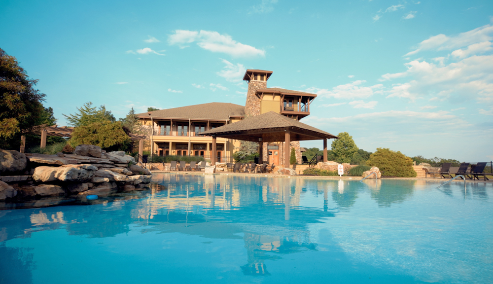 The Preserve at Pickwick Lake Exquisite Clubhouse and Multi-tiered Pools