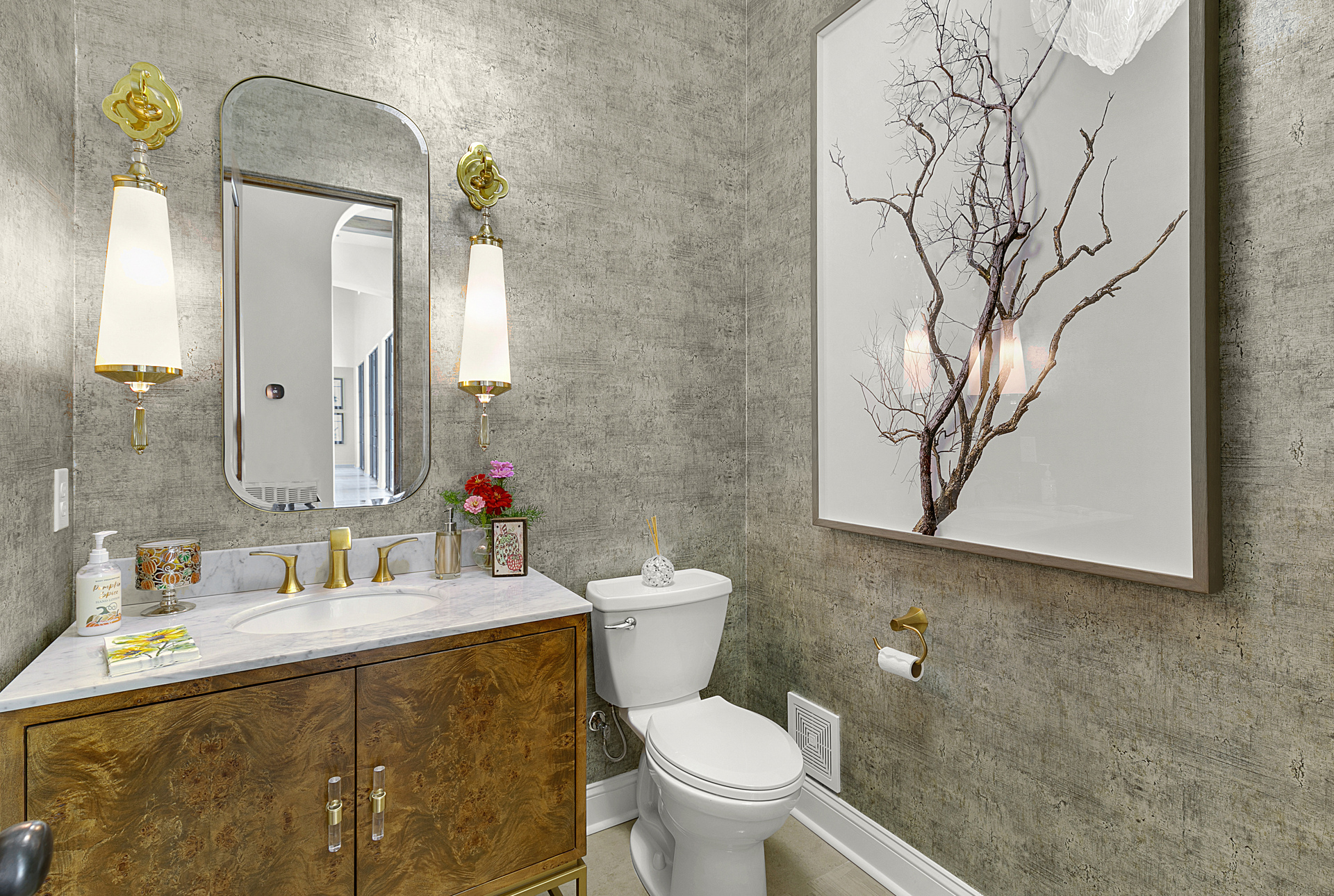 Logic Construction Group Powder Room