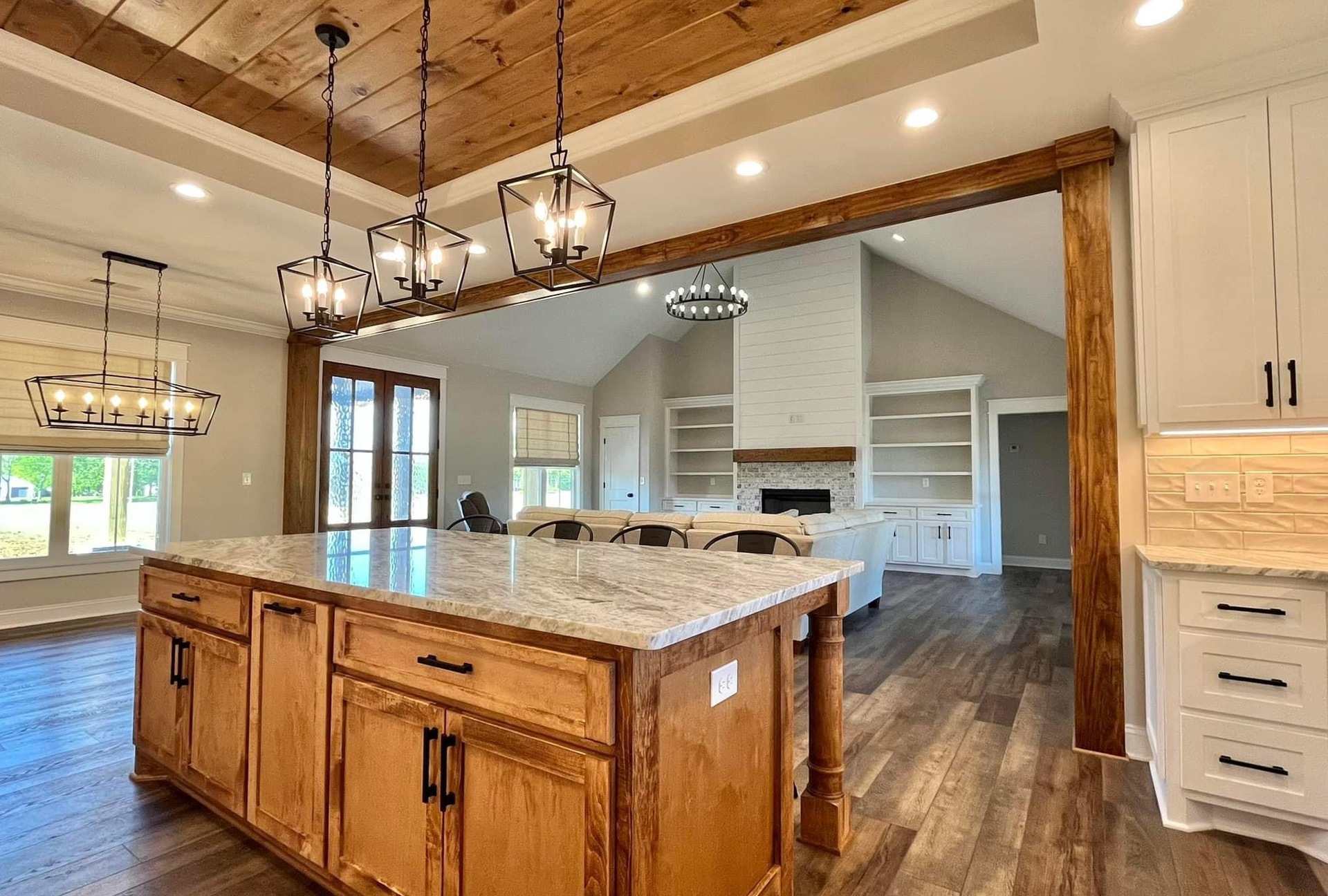 Hunt Contracting-Design Custom Kitchen with In-House Built Cabinetry