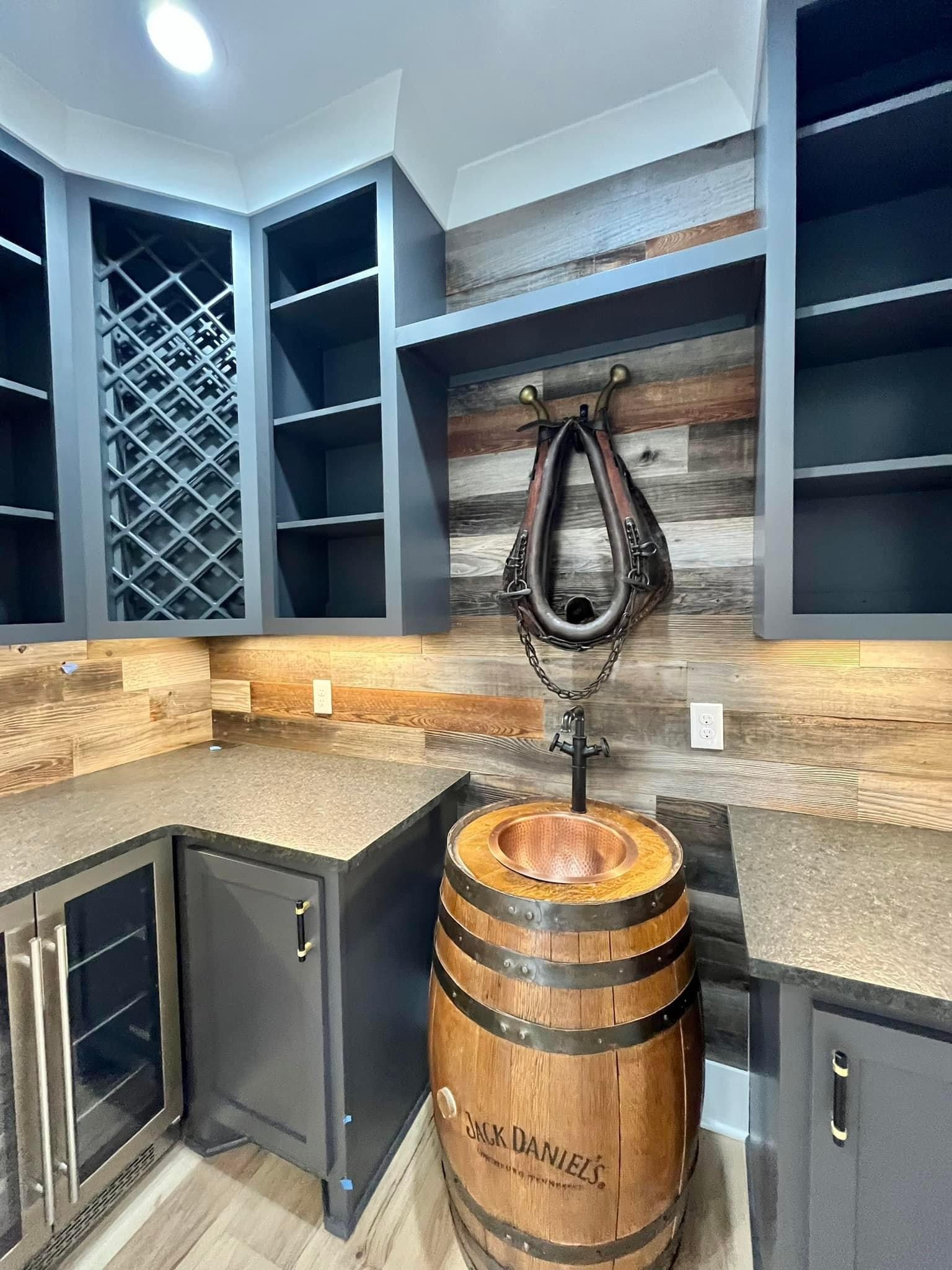 Hunt Contracting-Design Custom Kitchen with In-House Built Cabinetry