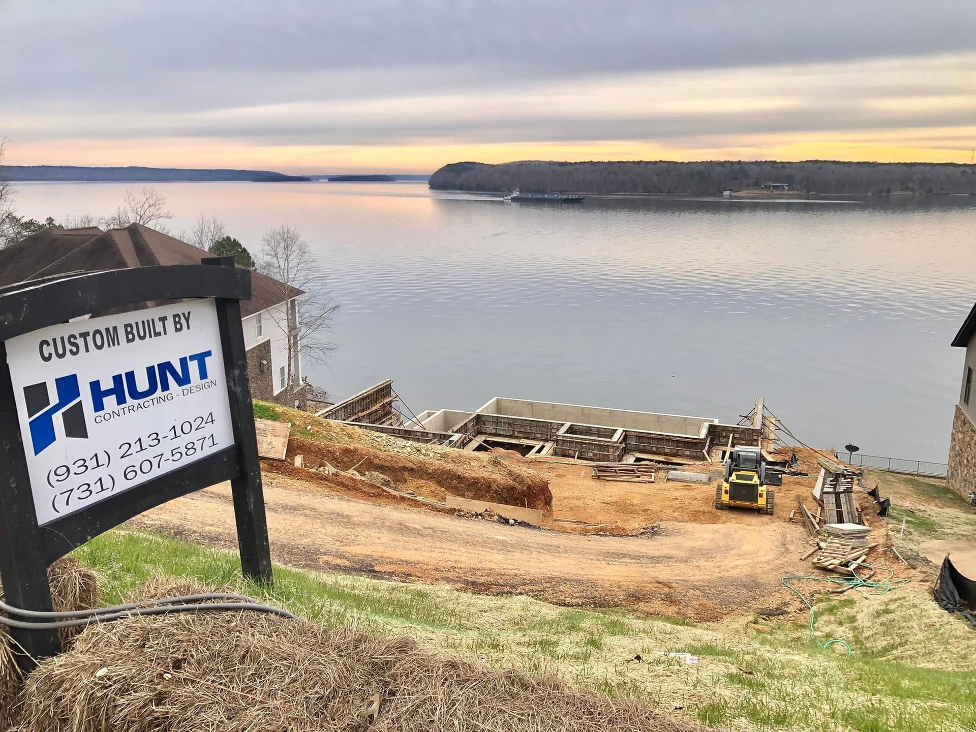  Hunt Contracting-Design Custom Home Build at The Preserve at Pickwick Lake
