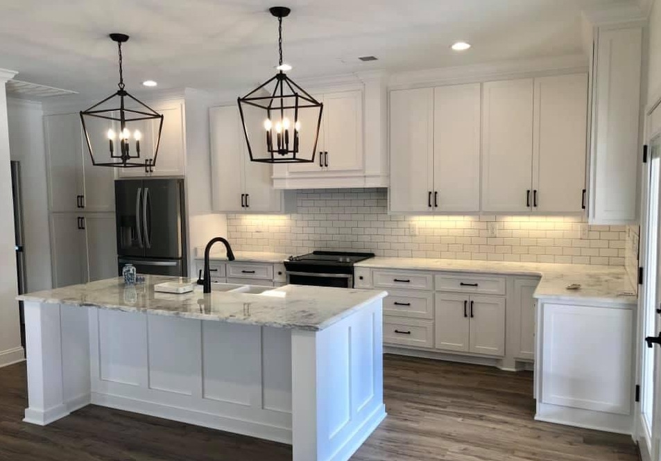 Hunt Contracting-Design Custom Kitchen with In-House Built Cabinetry