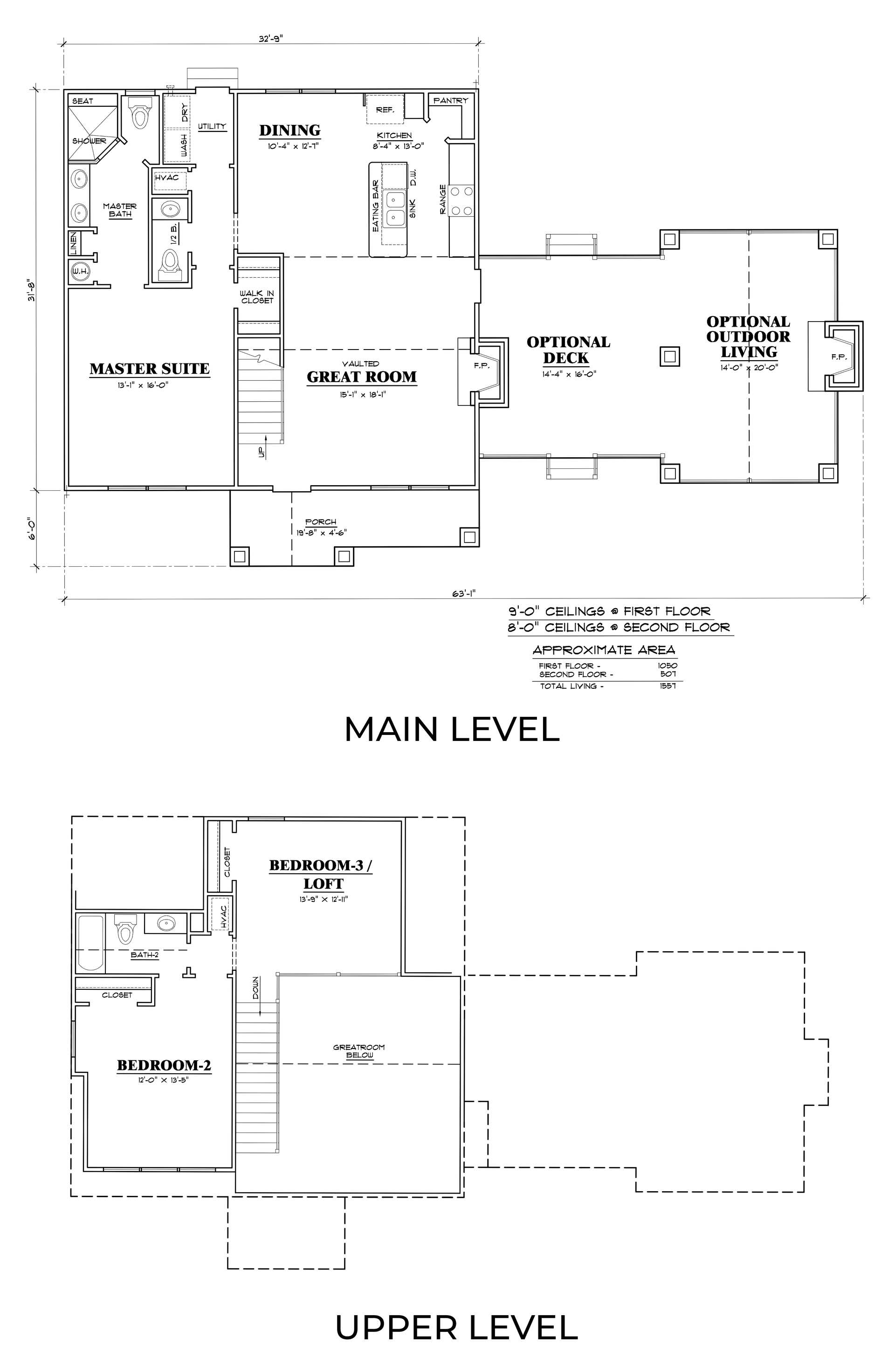 The Ivy Cottage Floorplan