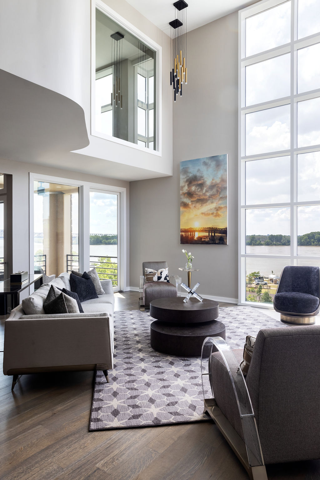 Breathtaking RKA Construction Great Room Overlooking the Lake